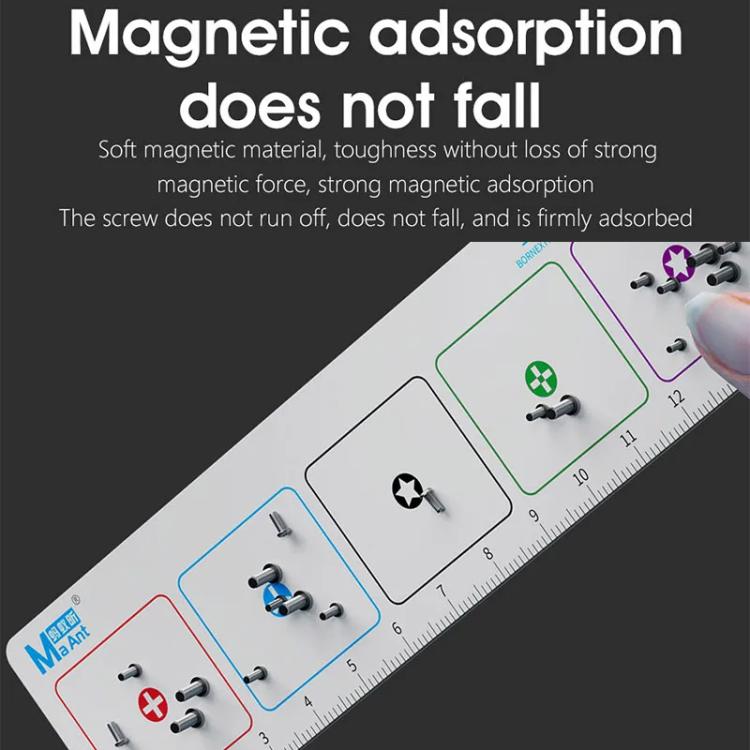 MaAnt CX-002 Mobile Phone Computer Repair Small Screws Nails Magnetic Storage Pad Super Magnetic Strip