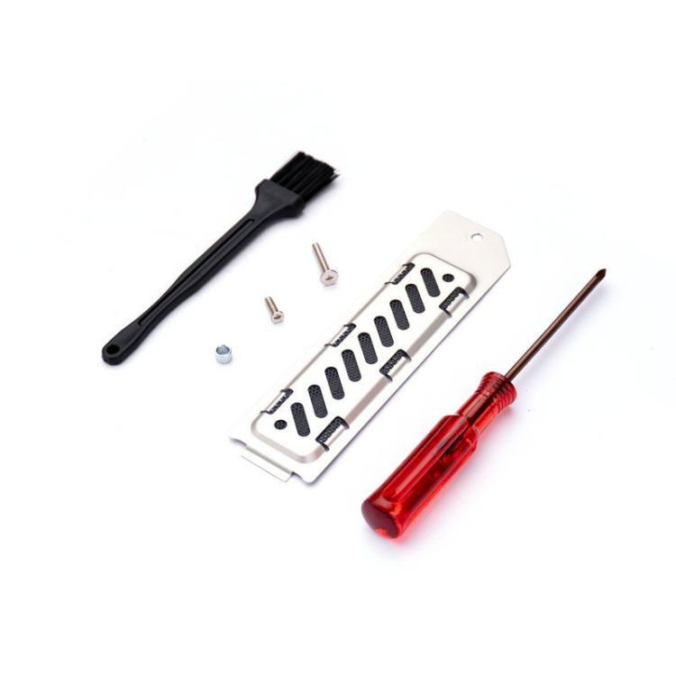 For PS5 Slim / PS5 Pro M.2 SSD Heatsink Dust Cover Expansion Slot Radiator, Heatsink Dust Cover Black, Heatsink Dust Cover Silver, Heatsink Dust Cover Green