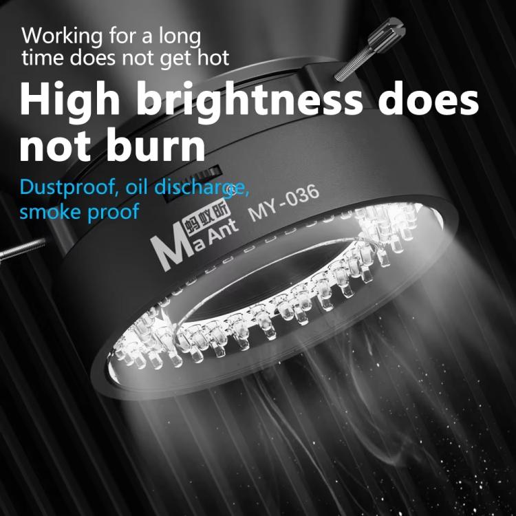 Cell Phone Repair 72 Beads Microscope Ring Light Source, MY-036 72 Beads