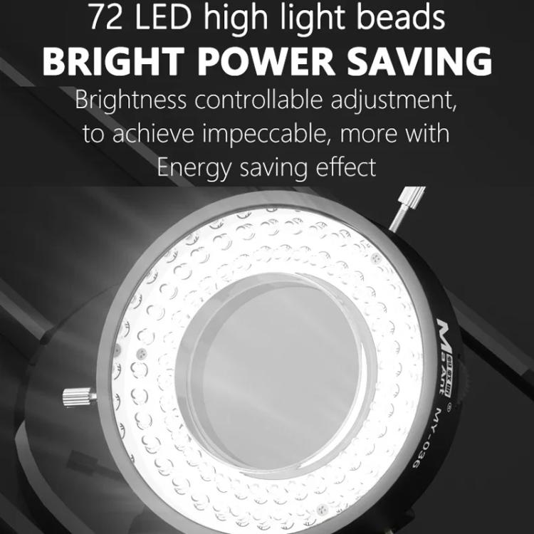 Cell Phone Repair 72 Beads Microscope Ring Light Source, MY-036 72 Beads