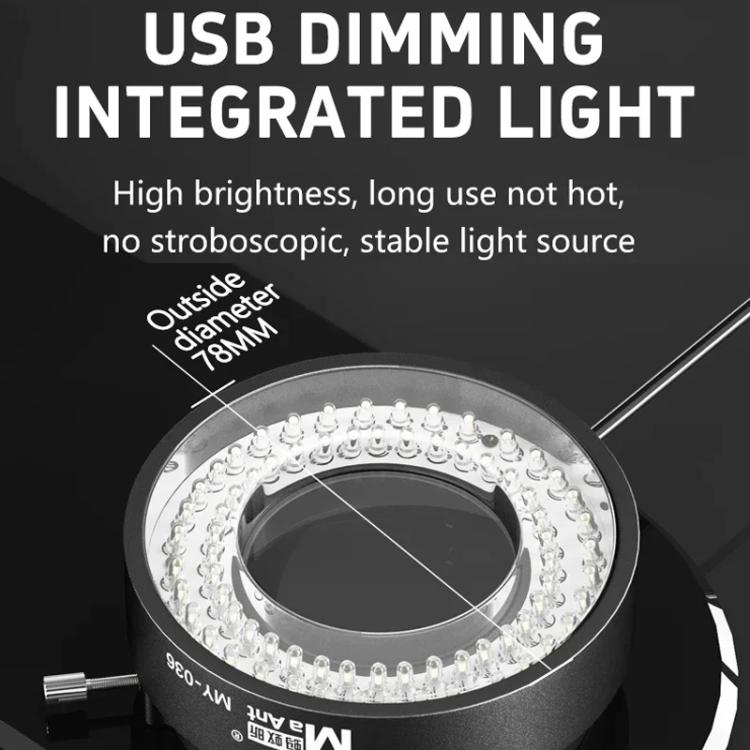 Cell Phone Repair 72 Beads Microscope Ring Light Source, MY-036 72 Beads