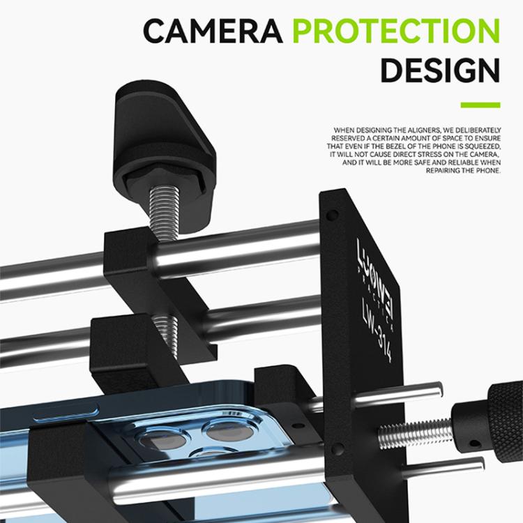 Aluminum Alloy Center Frame Corrector Cell Phone Center Frame Deformation Bending Repair Tool