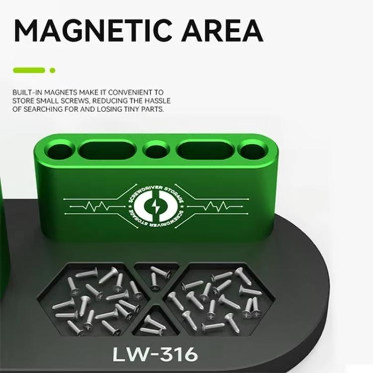 Cell Phone Repair Tool Organizer Rotary Screwdriver Holder