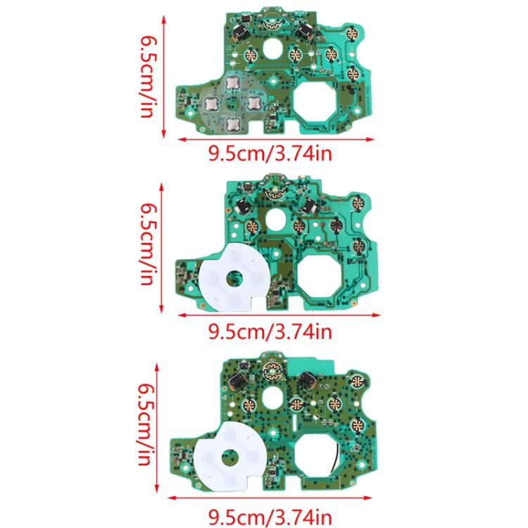 Gamepad Power Supply Panel Controller Key Circuit Board Sub Panel Repair Part