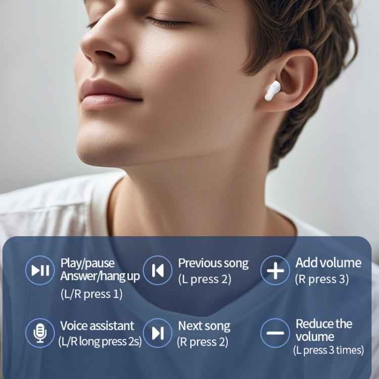 LY09 TWS Wireless Bluetooth Earbuds With Touch Control & Portable Charging Case