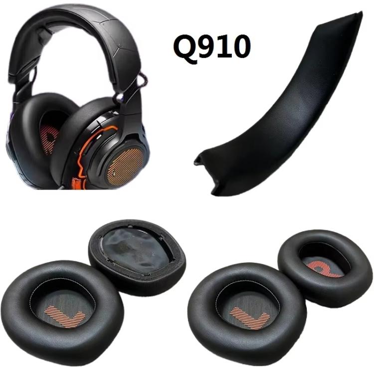 For JBL Q910 / Q910X / Q910P Headphones Accessories, 1pair Black Earpads, 1pair Black Green Earpads, 1pair Black Blue Earpads