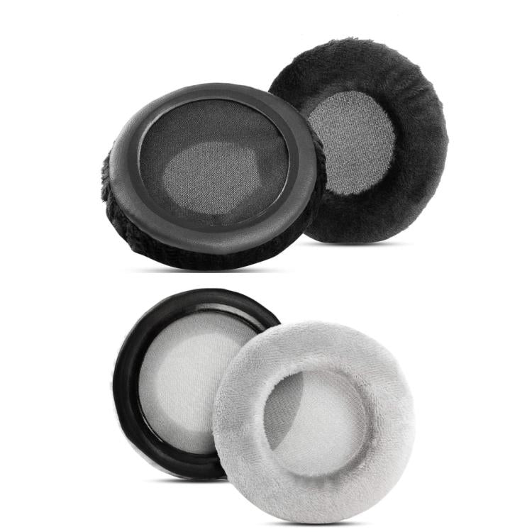 For Beyerdynamic DT990 / DT880 / DT770 Pro Headphone 1pair Ear Pads Sponge Cover, Flannel Black, Flannel Gray