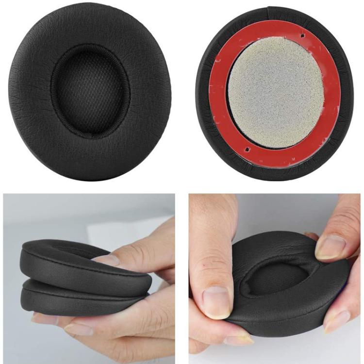 For Beats Solo3 / Solo2 Headphones Ear Pads Sponge Cover, Wireless Black, Wireless White, Wireless Red, Wired Black, Wired White, Wired Gray, Bluetooth Gel Ice Cool