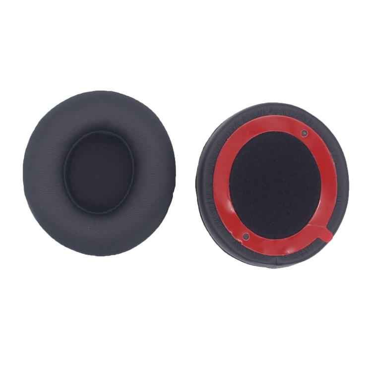 For Beats Solo 4 1pair Headphone Leather Cover Earmuffs Sponge Cover