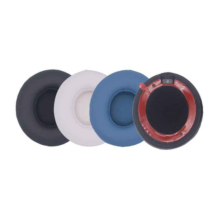 For Beats Solo 4 1pair Headphone Leather Cover Earmuffs Sponge Cover