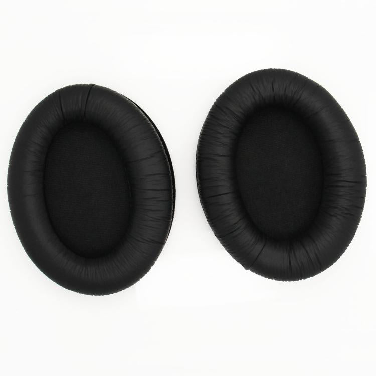 1pair Headphones Sponge Cover Earmuffs For Sennheiser HD418 / 429 / 439 / 449, Protein Leather, Frog Leather, Flannel