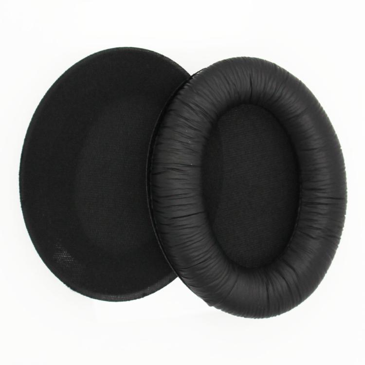 1pair Headphones Sponge Cover Earmuffs For Sennheiser HD418 / 429 / 439 / 449, Protein Leather, Frog Leather, Flannel