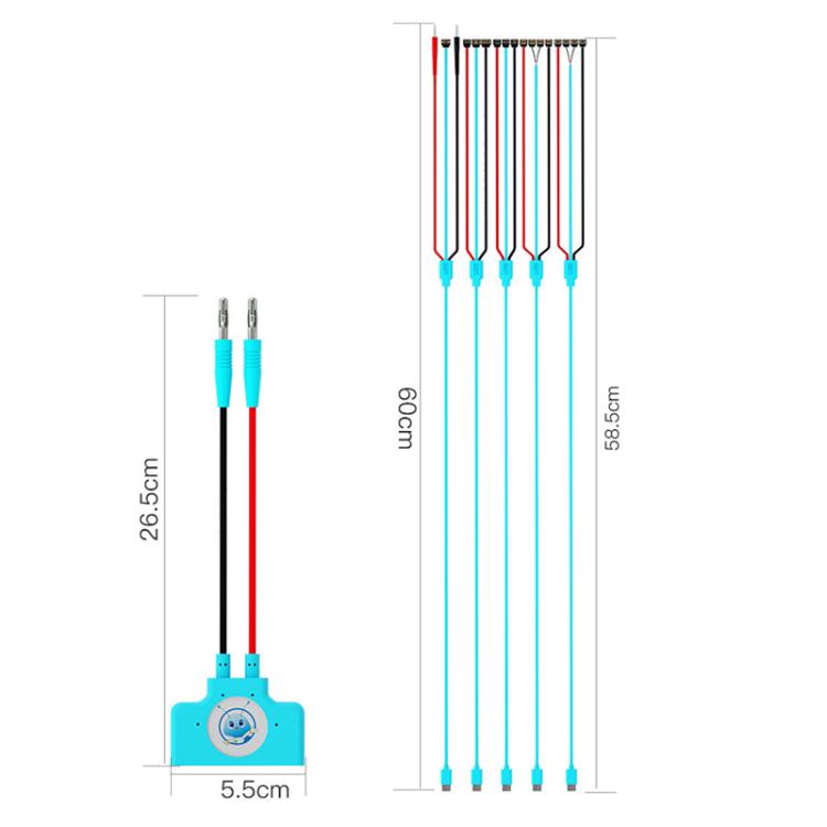 MaAnt KJ-3 1 Drag 3 15 Ports Android Phone Boot Power Cord