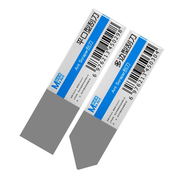 Solder Paste Scraper Tin Paste Remover Blade Stainless Steel Scraper Tin Removal Tool