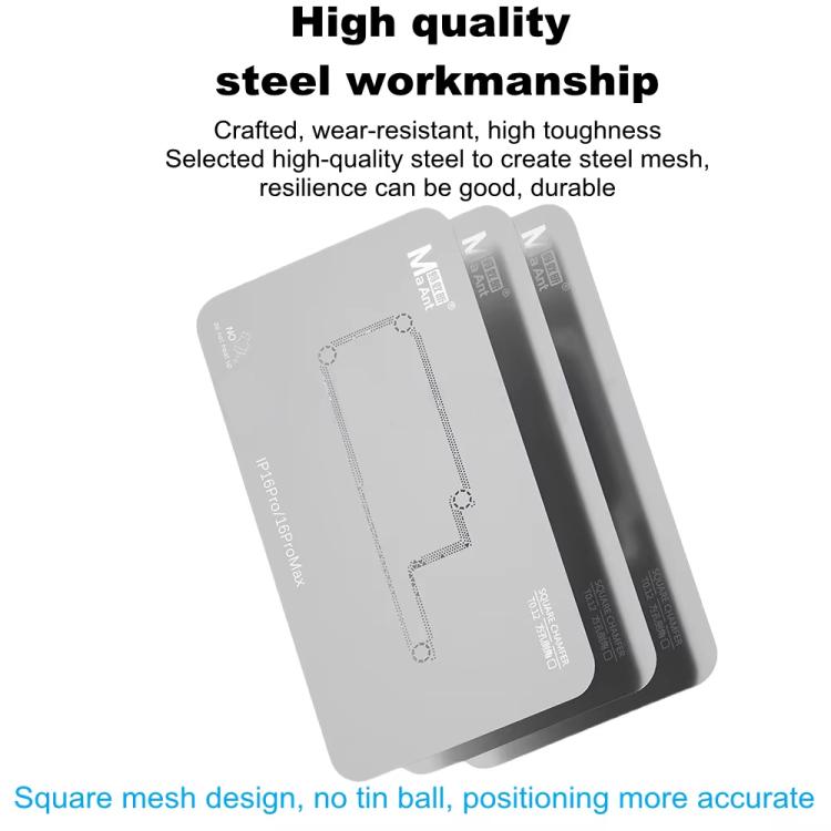 MaAnt M072 19 In 1 Cell Phone Repair Middle Layer Soldering Station With Mid-Level Soldering Mesh