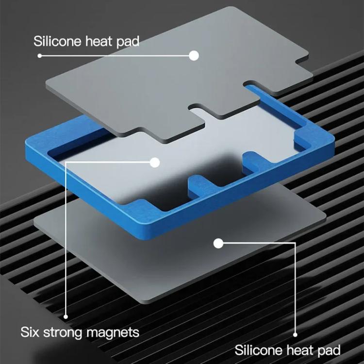 Universal Magnetic Base Cell Phone CPU Motherboard Maintenance Middle Layer Layered Tinning Platform