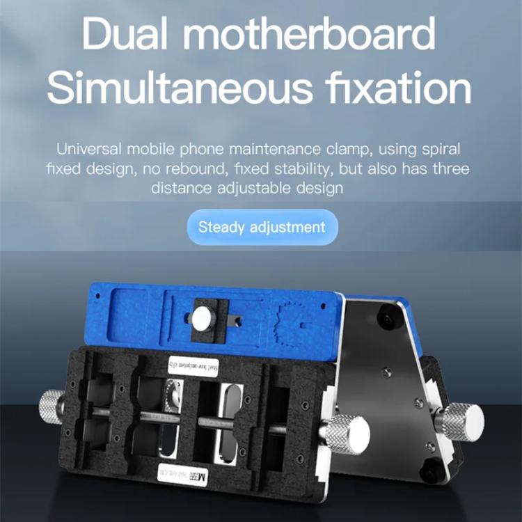 Steel Bone Dual Axis Clamp Universal Clamp For Cell Phone Repair