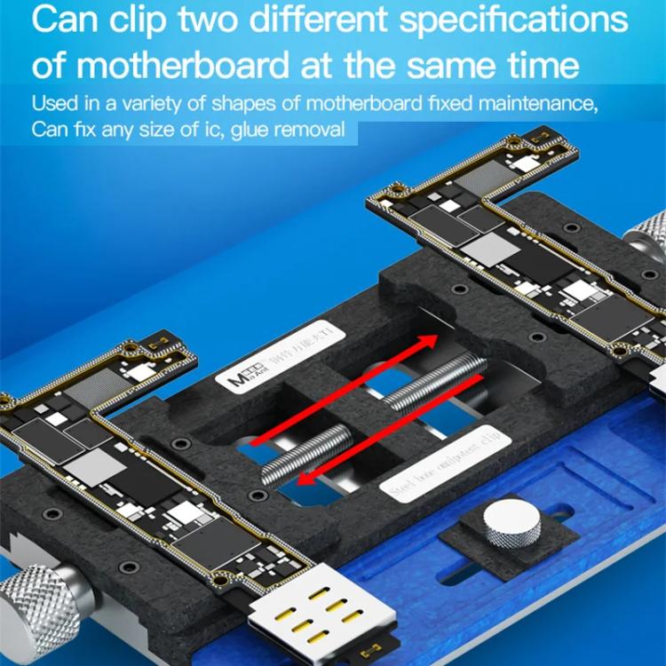 Steel Bone Dual Axis Clamp Universal Clamp For Cell Phone Repair