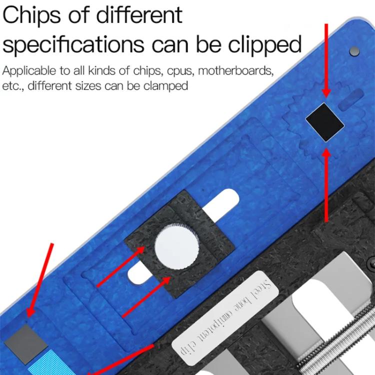 Steel Bone Dual Axis Clamp Universal Clamp For Cell Phone Repair