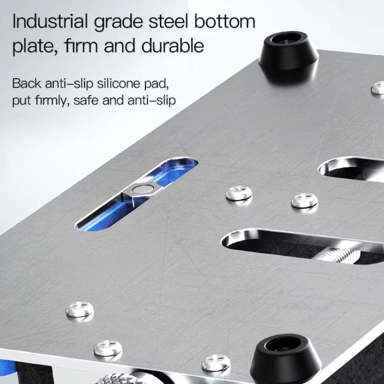 Steel Bone Dual Axis Clamp Universal Clamp For Cell Phone Repair