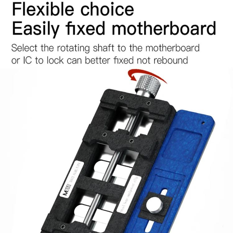 Steel Bone Dual Axis Clamp Universal Clamp For Cell Phone Repair