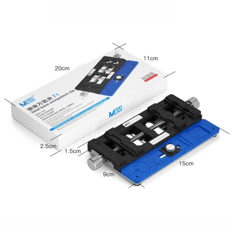 Steel Bone Dual Axis Clamp Universal Clamp For Cell Phone Repair