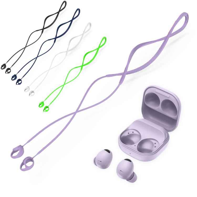 For Samsung Galaxy Buds2 Pro Bluetooth Earphone Silicone Anti-Lost Rope