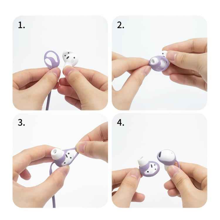 For Samsung Galaxy Buds2 Pro Bluetooth Earphone Silicone Anti-Lost Rope