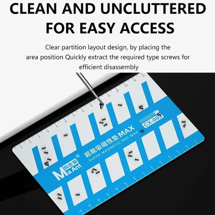 Magnetic Absorption Screw Pad High Temperature Soft Magnetic Adsorption Screw Parts Storage