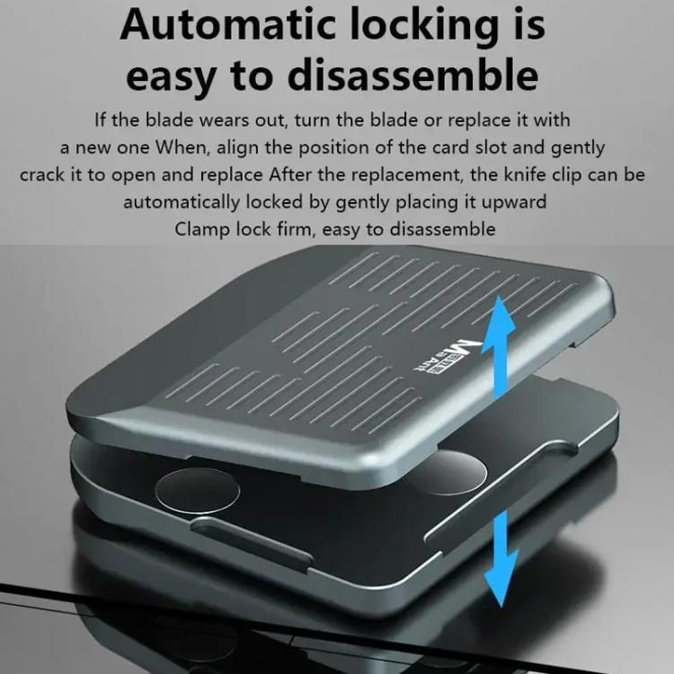 MaAnt MY-116 Magnetic Double-sided Blade Fixed Fixture Cell Phone Repair Removal Screen Shoveling Degumming Knife