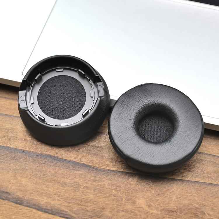 For Jabra Engage 55/65/75 Headset 1pair Protein Leather Ear Cushions Soft Replacement Ear Pads