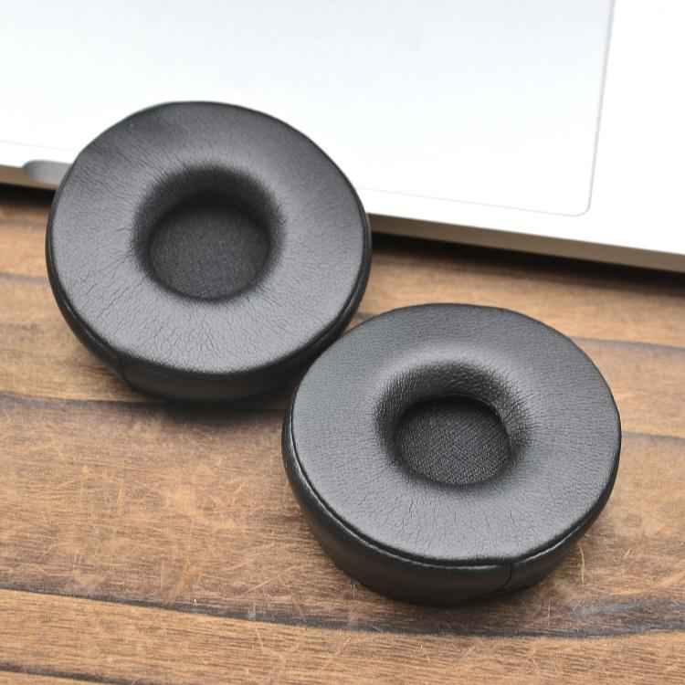 For Jabra Engage 55/65/75 Headset 1pair Protein Leather Ear Cushions Soft Replacement Ear Pads