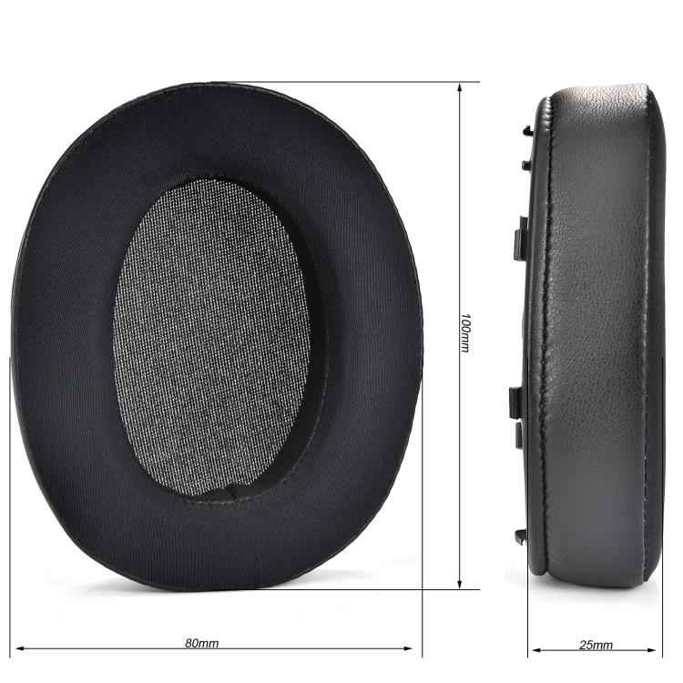 For Sony WH-XB910N 2pcs Headset Ice Cool Earmuffs Sponge Cover