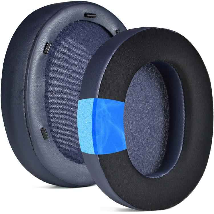 For Sony WH-XB910N 2pcs Headset Ice Cool Earmuffs Sponge Cover