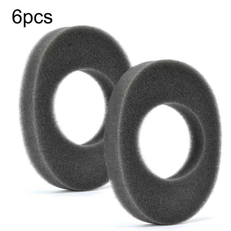 6pcs /Pack Ear Cushions For 3M WorkTunes Connect Series Headphones Noise Isolating Foam Pads