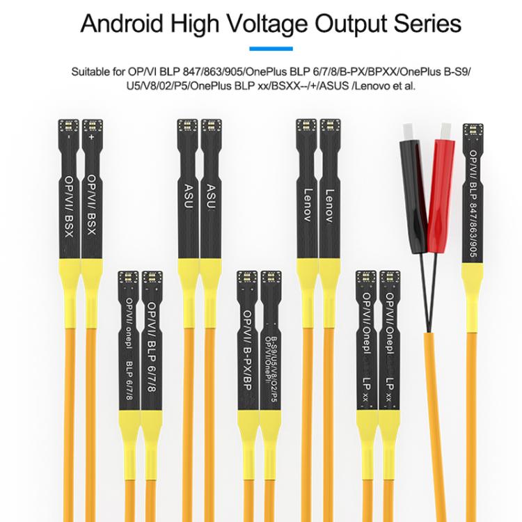 Android 8V High Voltage Power-On Cable Mobile Phone Repair Power Battery Cable
