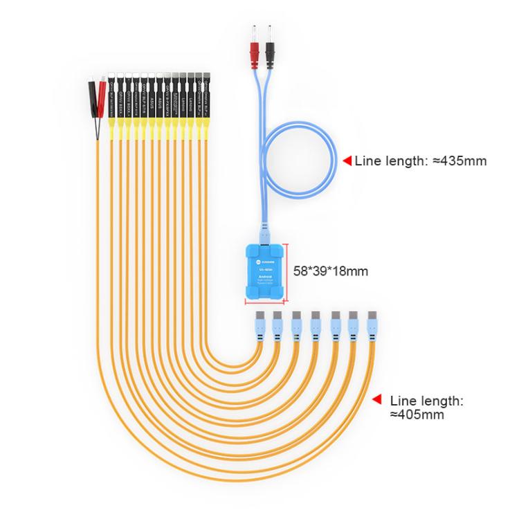 Android 8V High Voltage Power-On Cable Mobile Phone Repair Power Battery Cable