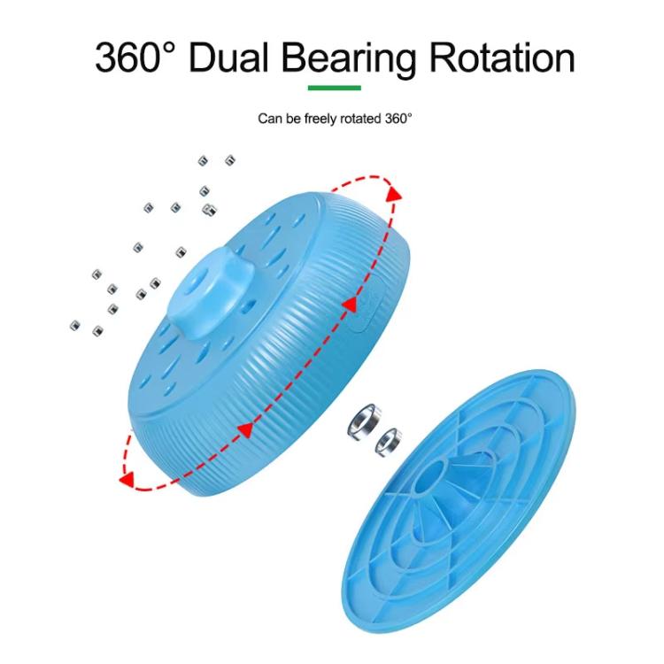 Magnetic Screwdriver Rotating Box 360-degree Rotation 17-slot Screwdriver Storage Box