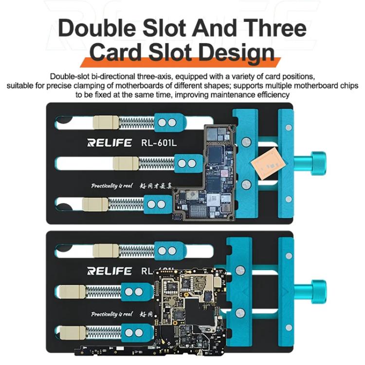 Mobile Phone Repair Mainboard Multi-Use Card Holder Chip Dual-Axis Fixed Card Slot