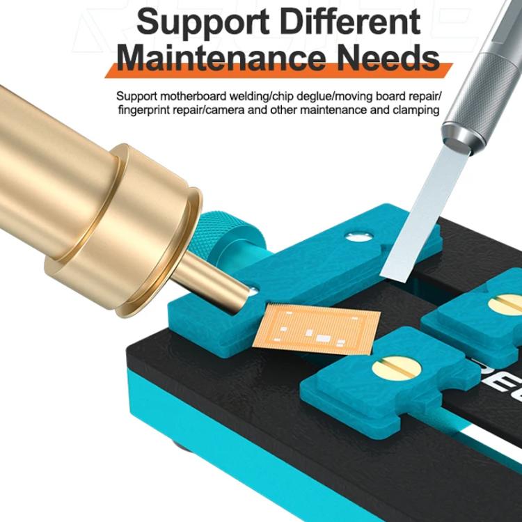 Rotary Mobile Phone Motherboard Repair Multi-Use Card Holder High Temperature Resistant Fixed Card Slot