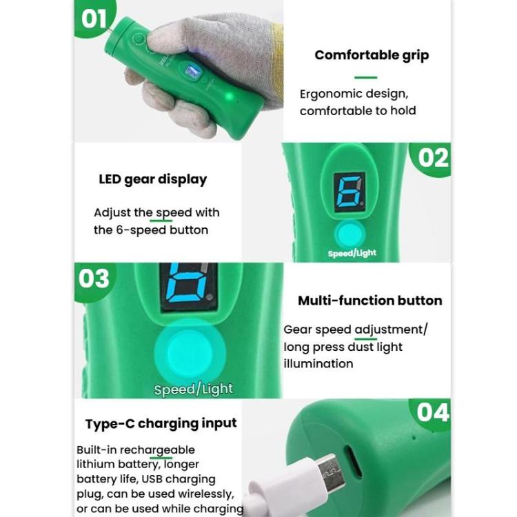 Integrated Smart Glue Removal Machine Mobile Phone Repair Glue Removal Tool