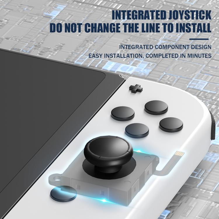 Hall Effect Joystick for Nintendo Switch/OLED/Lite Joy-Con Electromagnetic Analog Stick with No Drift, Black, Set 1, Set 2, White