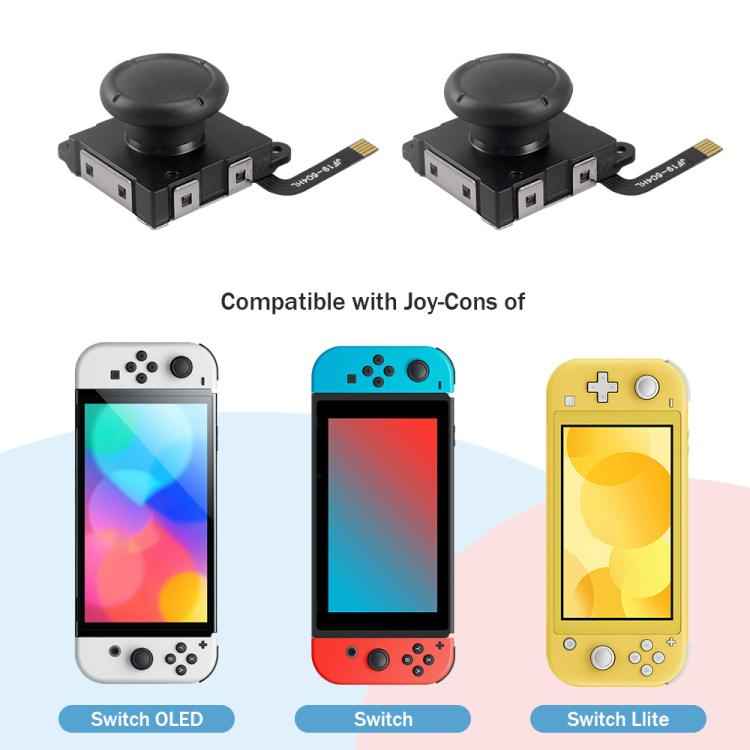 Hall Effect Joystick for Nintendo Switch/OLED/Lite Joy-Con Electromagnetic Analog Stick with No Drift