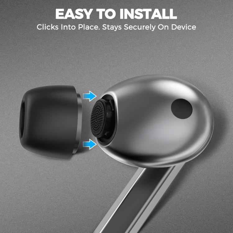 For Samsung Galaxy Buds3 Pro AhaStyle WG168 Memory Foam Anti-Slip Anti-Loss Earplug Cap