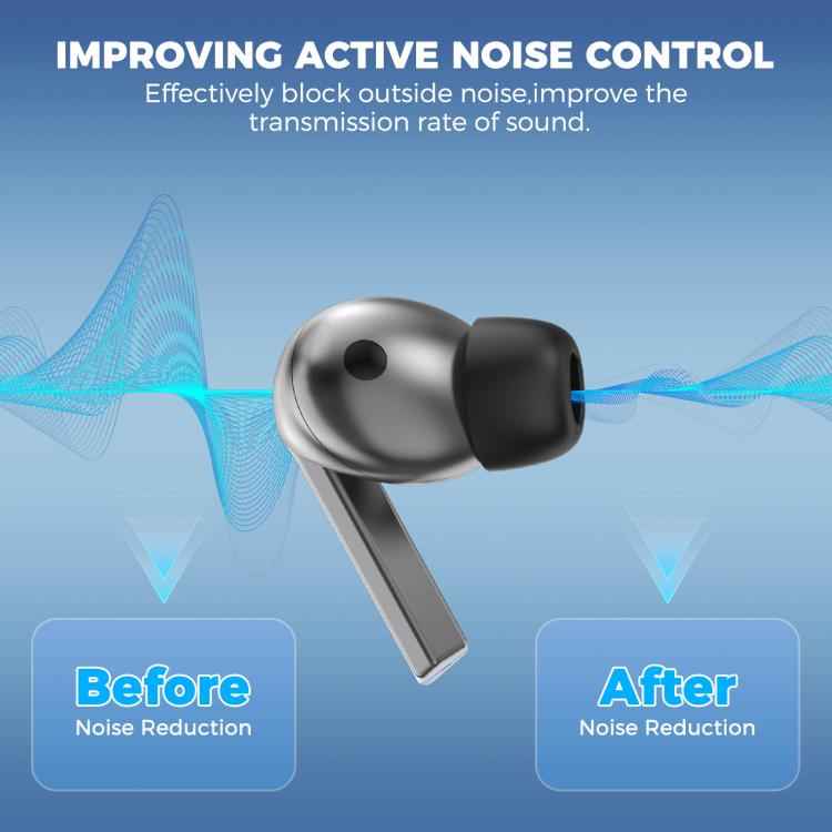 For Samsung Galaxy Buds3 Pro AhaStyle WG168 Memory Foam Anti-Slip Anti-Loss Earplug Cap