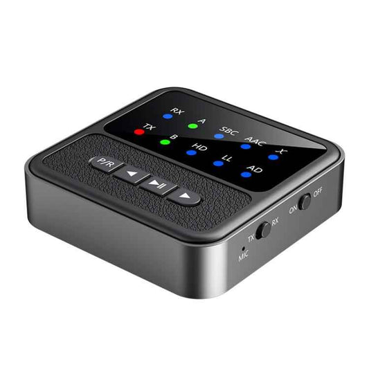 2-in-1 Bluetooth 5.4 Audio Transceiver HiFi Transmitter/Receiver, HD Calls, RCA/3.5mm AUX for Car/Home Stereo