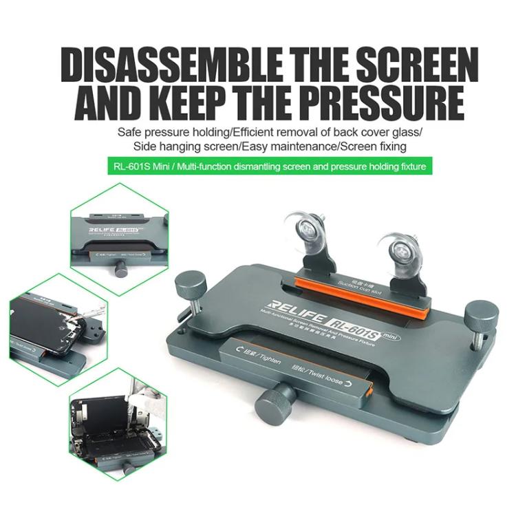 Mobile Phone Screen Removal Clamp Easily Remove Glass Back Cover and Secure Screen Mold