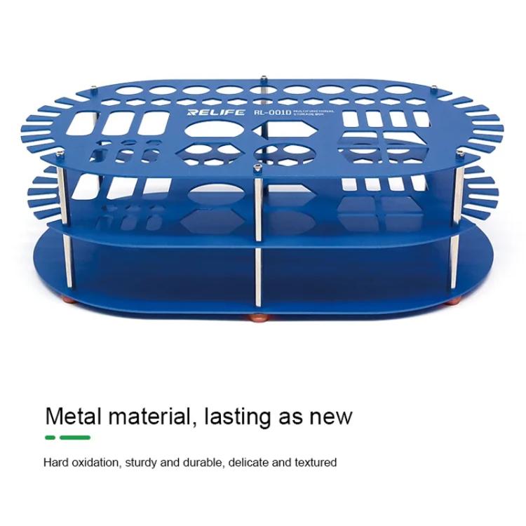 Multifunctional Repair Storage Box Desktop Screwdriver Display Rack Repair Tool Pen Hole Storage Rack