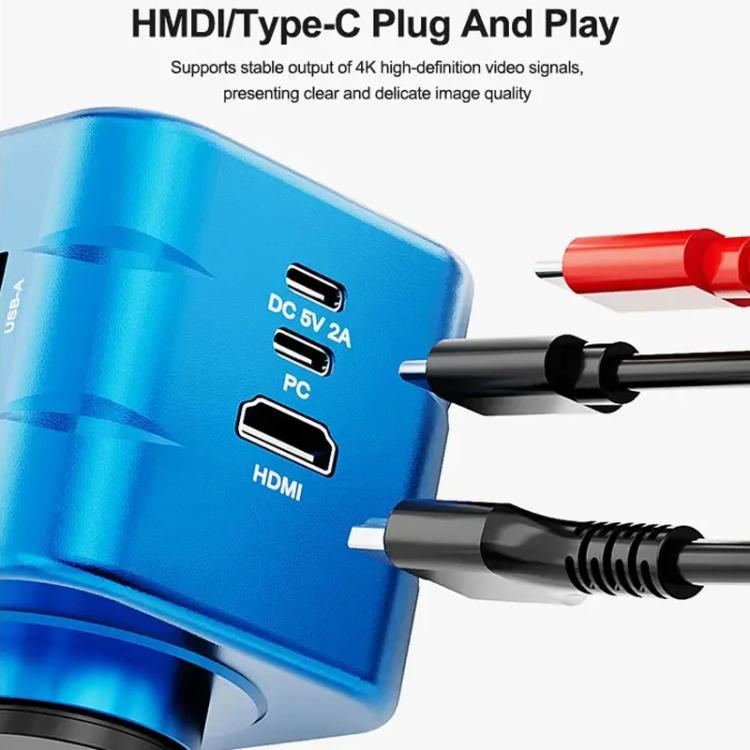 Multifunctional Multimeter 4K Camera Magnifier Microscope Camera