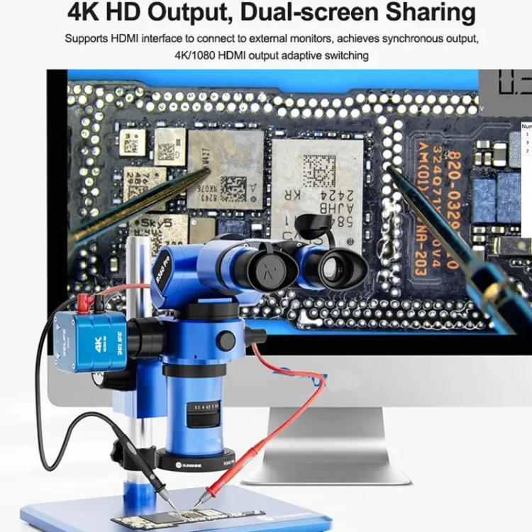 Multifunctional Multimeter 4K Camera Magnifier Microscope Camera